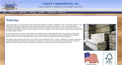 Desktop Screenshot of libertyhardwoodsinc.com